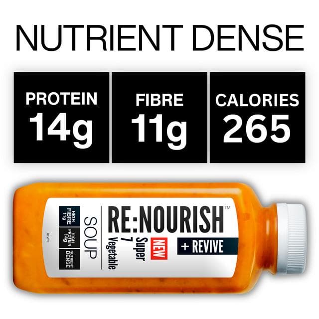 Renourish + Revive 500g Super 7 Vegetable High Protein High Fibre Soup - gallery image 2