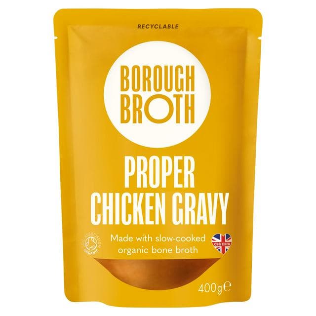 Borough Broth 400g Proper Organic Bone Broth Chicken Gravy - gallery image 1
