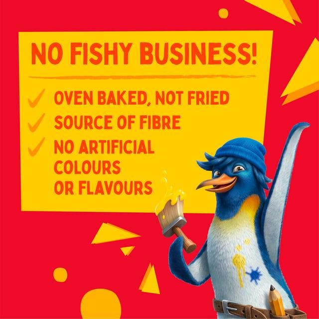 McVitie's Penguin 125g Cheese Flavour Bites Baked Snack Crackers - gallery image 5