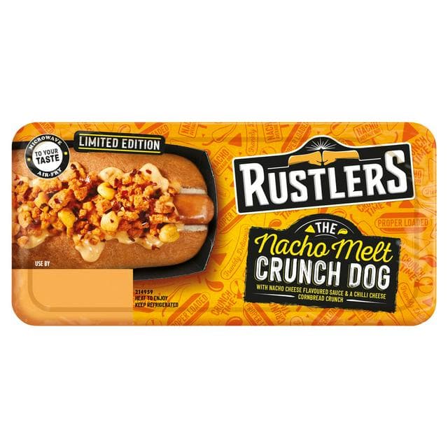 Rustlers 149g The Nacho Melt Crunch Hot Dog - gallery image 1