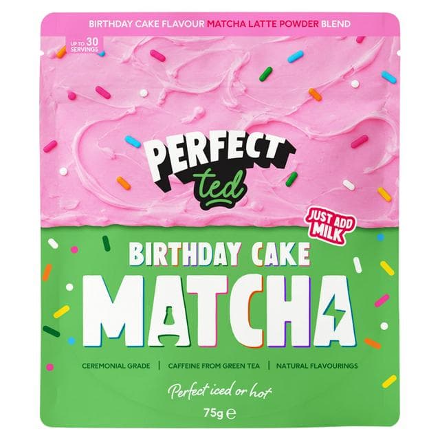 Perfect Ted 75g Birthday Cake Matcha - gallery image 1