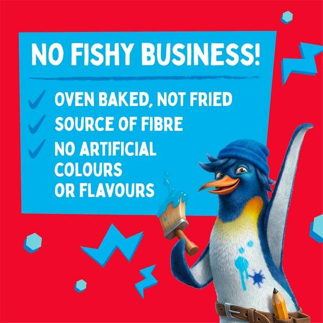 McVitie's Penguin 125g Salt & Vinegar Flavour Bites Baked Snack Crackers - gallery image 5