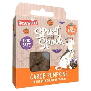 Rosewood Spirit & Spook 4 x 10g Carob Pumpkins Dog Food