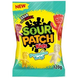 Sour Patch Kids 120g Paradise Twist Tropical Candy