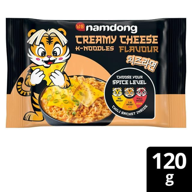 Namdong 120g Creamy Cheese Instant Noodles - gallery image 1