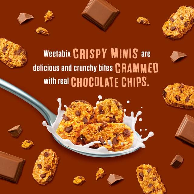 Weetabix Crispy Minis 850g Chocolate Chip Breakfast Cereal - gallery image 4