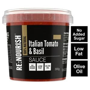 Re:Nourish 300g Italian Tomato & Basil Sauce