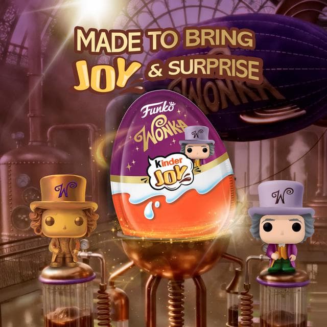 Kinder Joy 20g Wonka Chocolate Egg - gallery image 3