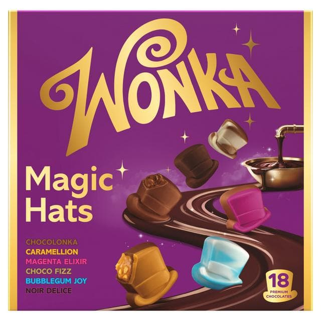 Wonka 174g Magic Hats Chocolates - gallery image 1