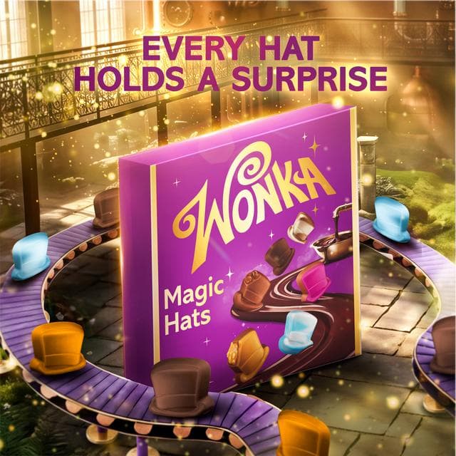 Wonka 174g Magic Hats Chocolates - gallery image 3