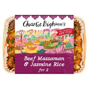 Charlie Bigham's 750g Beef Massaman & Jasmine Rice