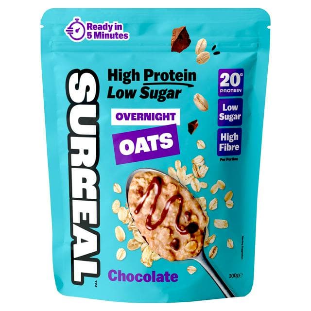 Surreal 300g High Protein Chocolate Overnight Oats - gallery image 1