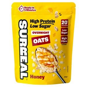 Surreal 300g High Protein Honey Overnight Oats