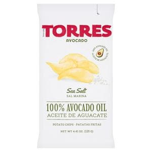 Torres 125g 100% Avocado Oil Sea Salt Potato Chips