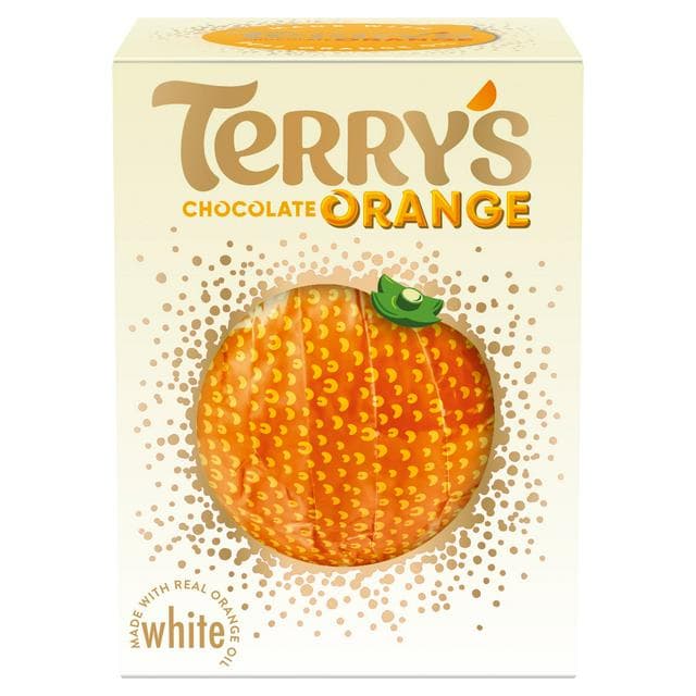 Terry's Chocolate Orange 145g White Ball - gallery image 1