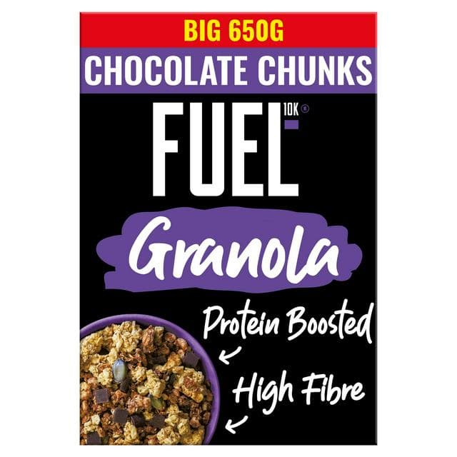 FUEL10K 650g Chocolate Chunks Protein Granola Breakfast Cereal - gallery image 1