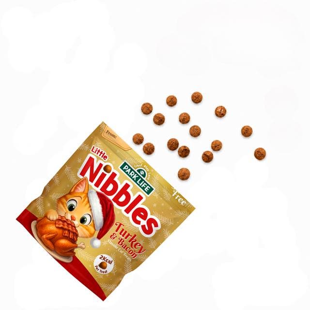 Park Life Little Nibbles Turkey & Bacon Flavour Cat Treats - gallery image 5