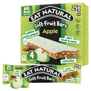 Eat Natural 4 x 25g Apple Multipack Soft Fruit Bars
