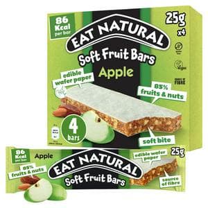 Eat Natural 4 x 25g Apple Multipack Soft Fruit Bars