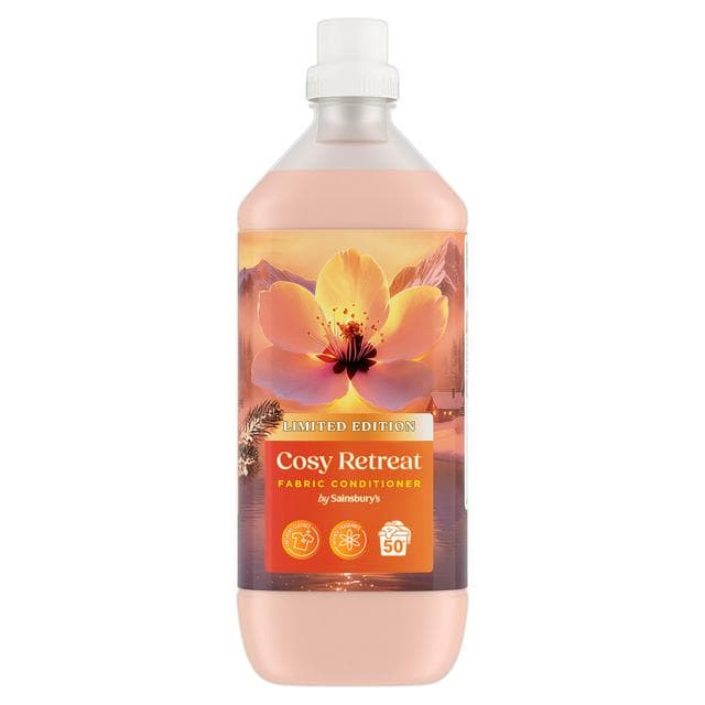 Sainsbury's 1.25l Cosy Retreat Fabric Conditioner, Limited Edition - gallery image 1