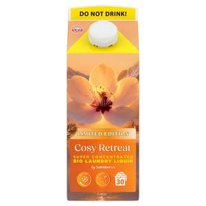 Sainsbury's 750ml Cosy Retreat Super Concentrated Bio Laundry Liquid, Limited Edition