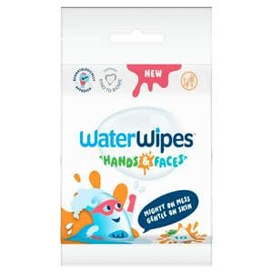 WaterWipes 10 x Hands & Faces Kids Wipes