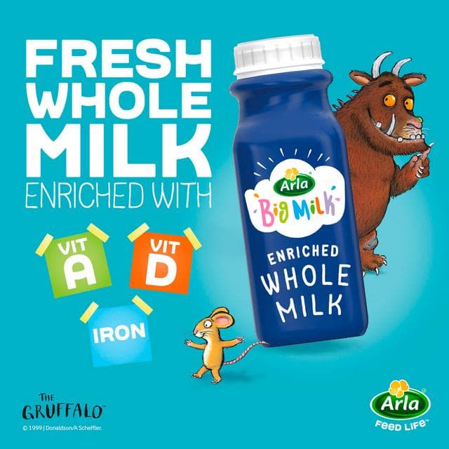 Arla Big Milk 250ml Whole Milk - gallery image 2