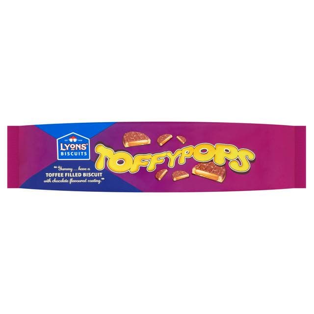 Lyons Toffypops 120g Chocolate Biscuits - gallery image 1