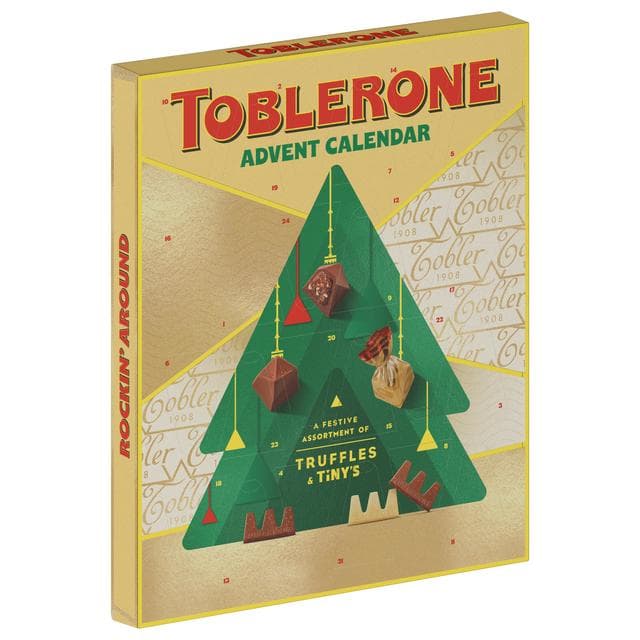Toblerone 204g Chocolate Truffles & Tiny's Christmas Advent Calendar - gallery image 5