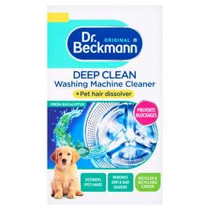 Dr. Beckmann Original Deep Clean Washing Machine Cleaner + Pet Hair Dissolver 250g