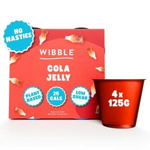 Wibble 4 x 125g Cola Jelly Pots