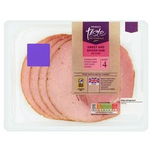 Sainsbury's 120g Sweet & Spiced Ham Slices, Taste the Difference