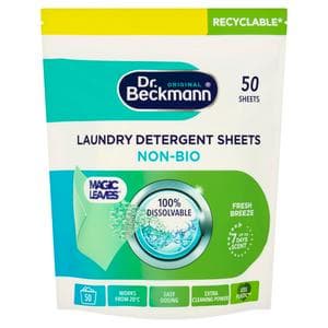 Dr. Beckmann Original 50 x Non Bio Laundry Detergent Sheets