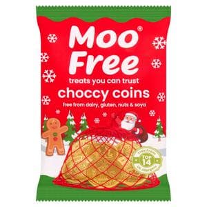 Moo Free 49g Choccy Coins