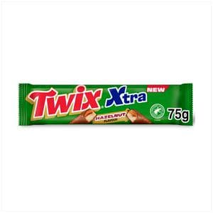 Twix Xtra 75g Hazelnut Milk Chocolate Bar