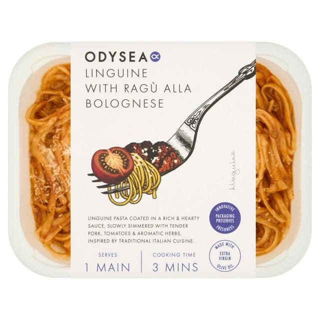 Odysea 400g Ragù Alla Bolognese Linguine Pasta - gallery image 1
