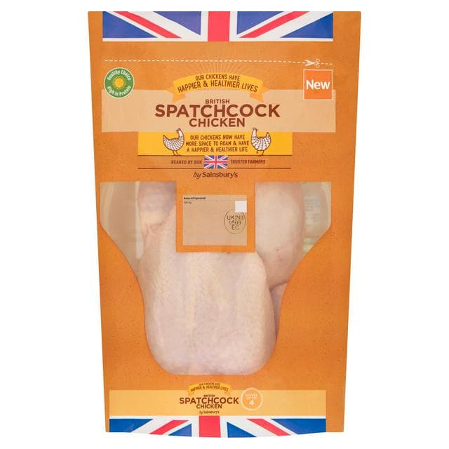 Sainsbury's 1.125kg British Spatchcock Chicken - gallery image 1