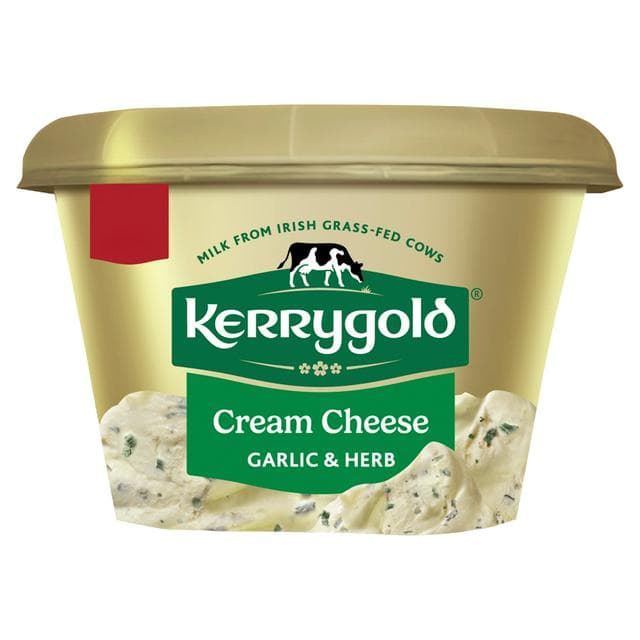 Kerrygold 180g Garlic & Herb Cream Cheese - gallery image 1