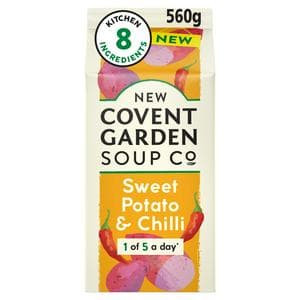 New Covent Garden Soup Co. 560g Sweet Potato & Chilli Soup