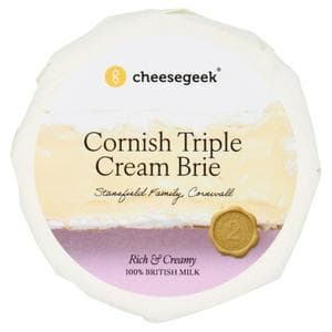 Cheesegeek 200g Cornish Triple Cream Brie Cheese