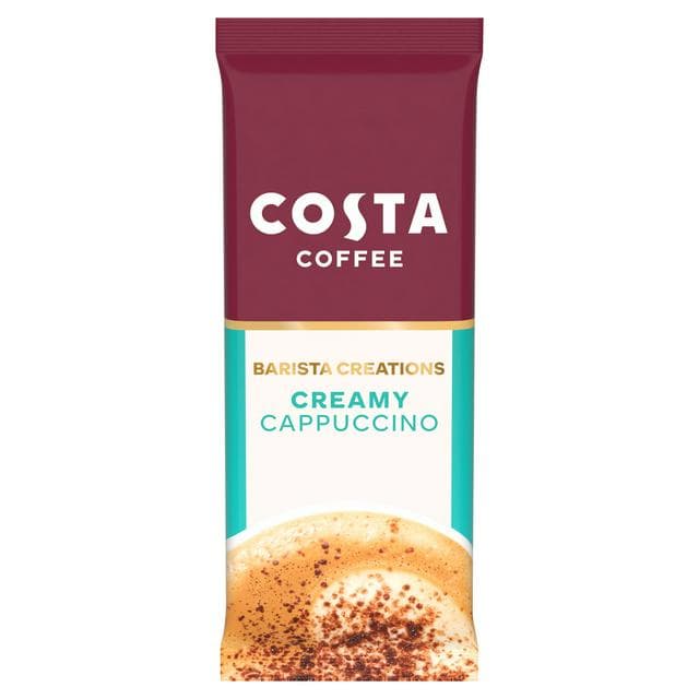 Costa Coffee 17g Creamy Cappuccino Instant Coffee Sachet - gallery image 1