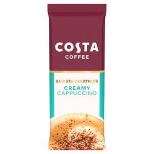 Costa Coffee 17g Creamy Cappuccino Instant Coffee Sachet