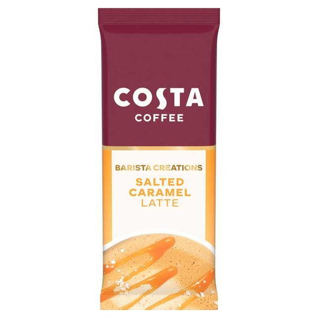 Costa Coffee 17g Barista Creations Salted Caramel Latte Sachets - gallery image 1