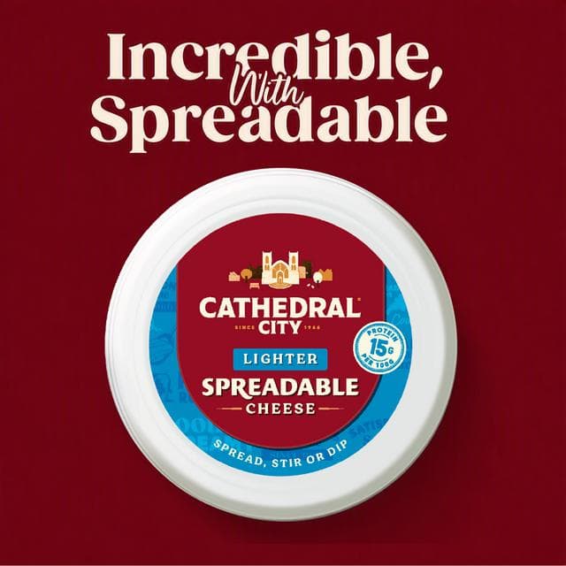 Cathedral City 125g Lighter Mature Spreadable Cheese - gallery image 2