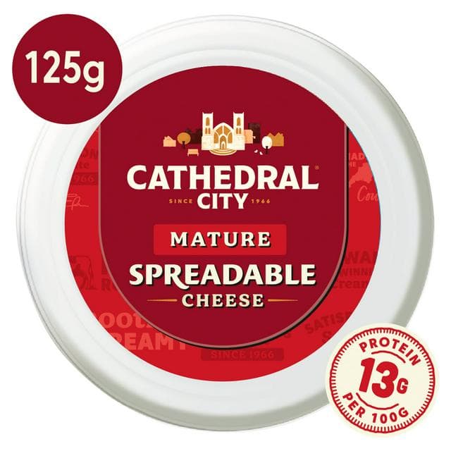 Cathedral City 125g Mature Spreadable Cheese - gallery image 1
