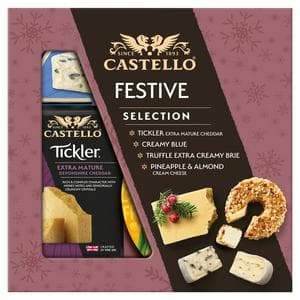 Castello 625g Festive Selection Box