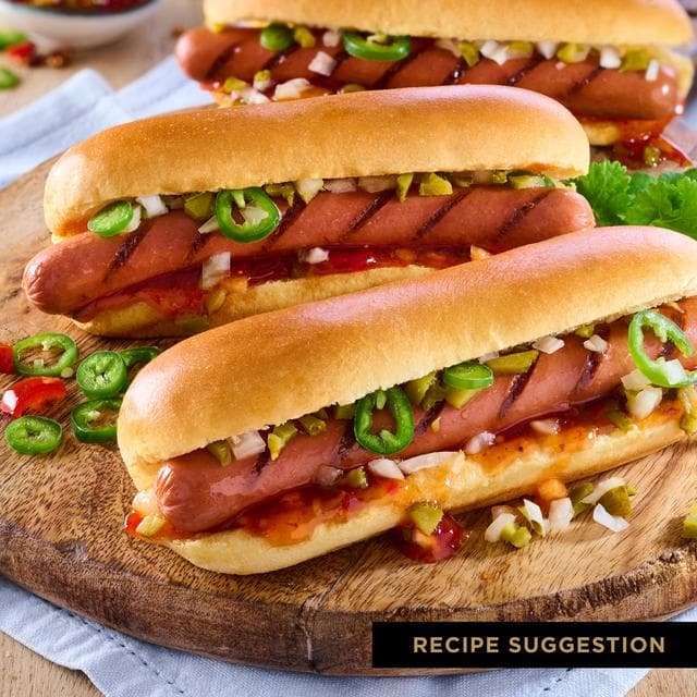 St Pierre 4 Brioche Pre-Cut Hot Dog Rolls - gallery image 2