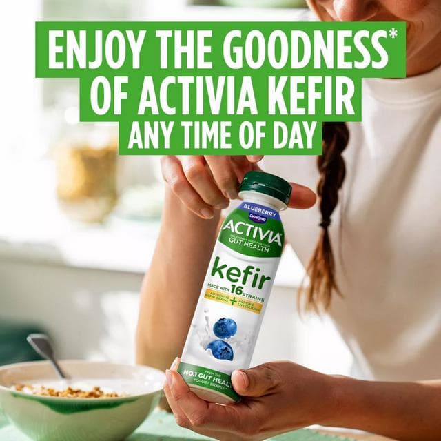 Activia Gut Health 280ml Kefir Blueberry Yoghurt Drink - gallery image 6