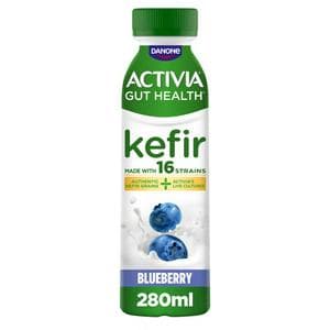 Activia Gut Health 280ml Kefir Blueberry Yoghurt Drink