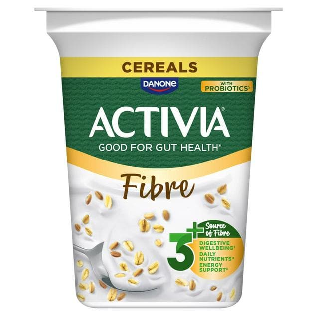Activia Gut Health Fibre 400g Cereals Probiotic Yoghurt - gallery image 1